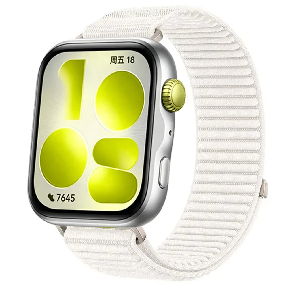 Nylon Braided Loop Strap for Huawei Watch Fit 3/4/5 SmartWatch Sports Comfortable Band For Huawei Watch Fit 5-4 Pro Accessories