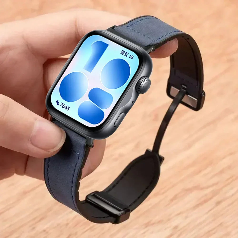 Silicone Leather Strap for Huawei Watch Fit 5 Pro/4 Pro Outdoor Sports Replacement Bracelet Wristband for Huawei Watch Fit 5 4 3