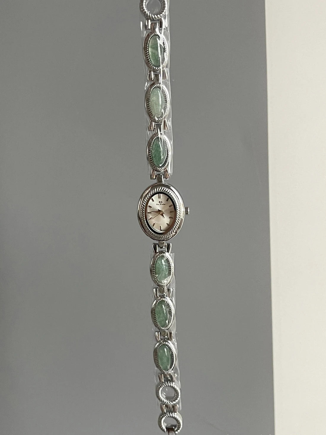 Natural Jade Bracelet Watch Gift Women,Ladies Watches Luxury High Quality Gold Quartz Watches, Elegant Women's Wristwatches