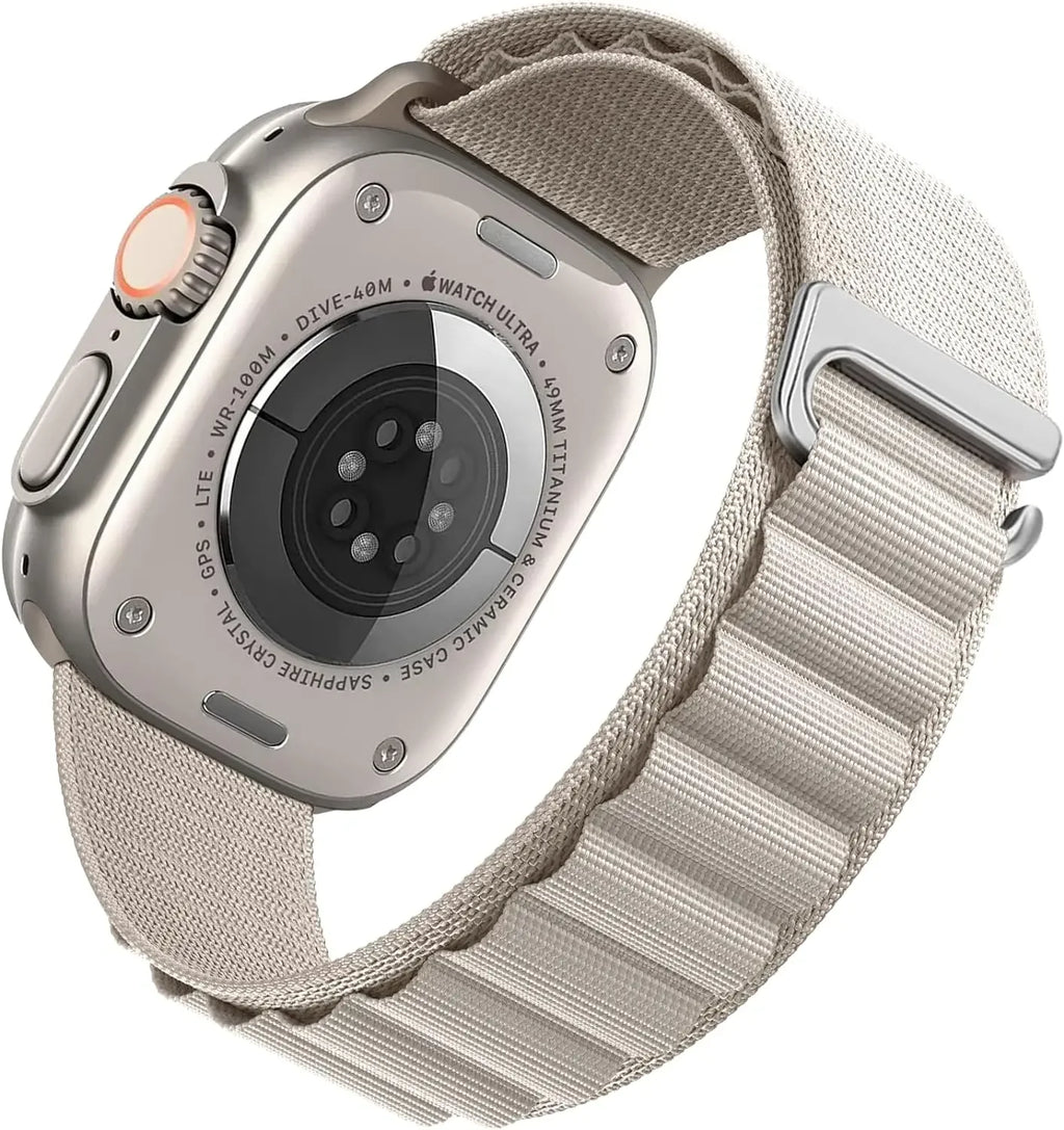 Alpine Strap for Apple Watch Ultra/3 11 10 9 8 7 Band 46mm 49mm 45mm 41mm Nylon Sports Bracelet IWatch 6 5 4 3 SE 44mm 40mm 42mm