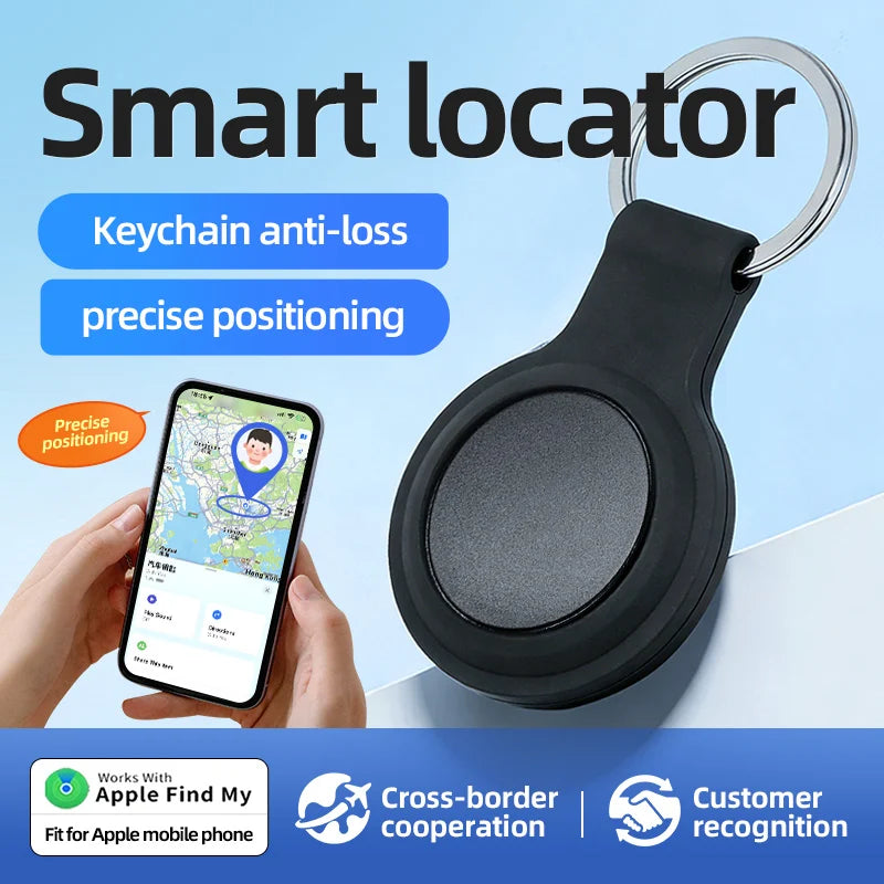 Smart iOS GPS Tracker Tag Suitable For Apple iOS Airtag Anti Loss Locator Car Key Bicycles Elderly People Pets Anti Loss Tracker
