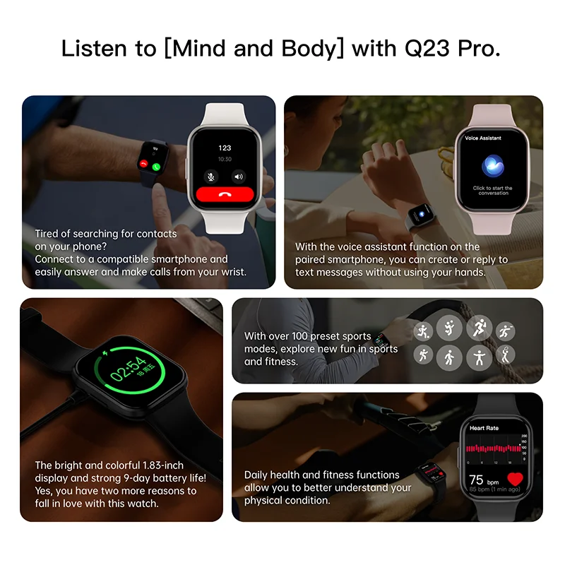 Original Sport Wrist Smartwatch Bluetooth Call Luxury Ladies Fitness Waterproof Smart Watches for Man Woman iOS Android 2026 New