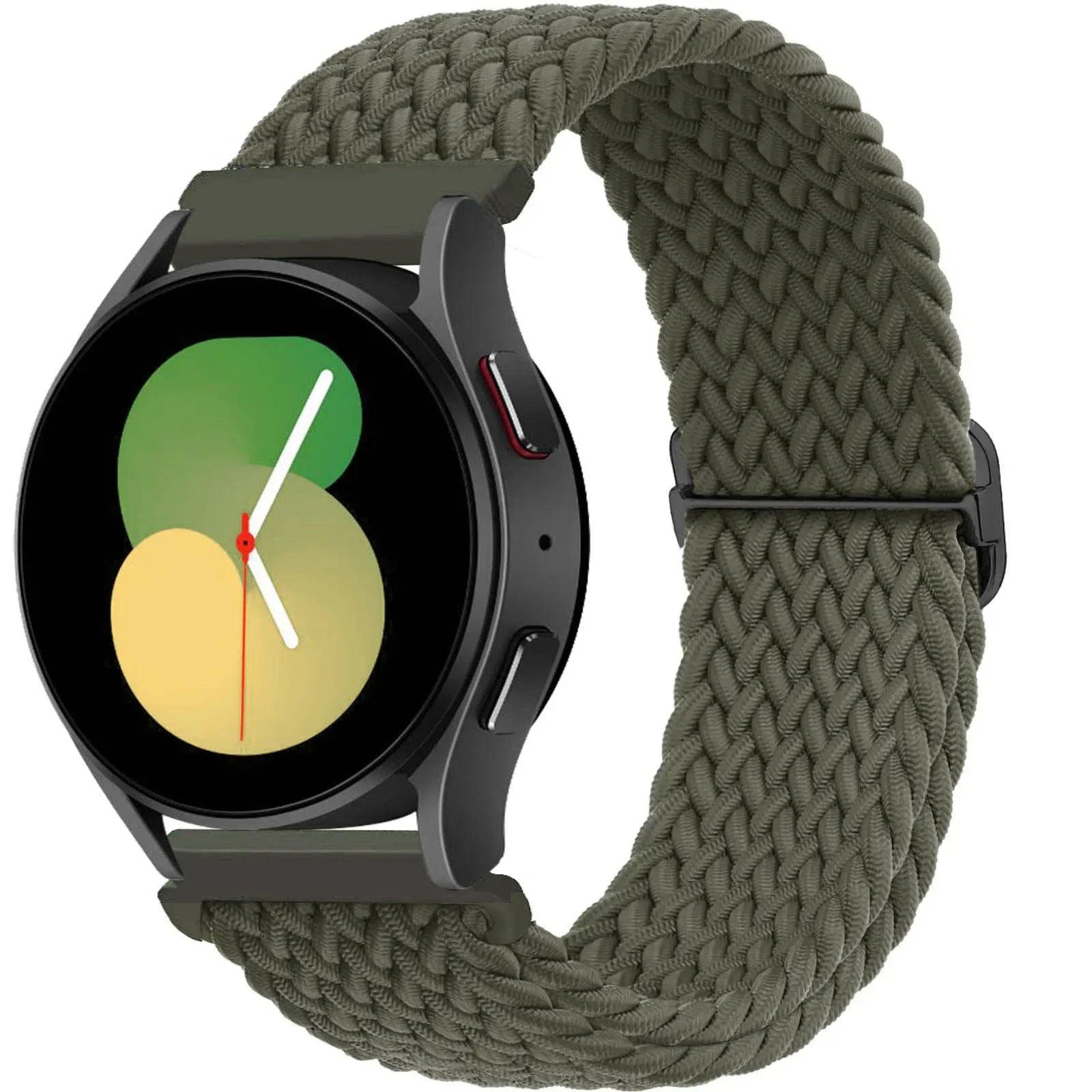 20mm 22mm Elastic Braided Nylon Strap for Huawei Watch GT6 5 4Pro 46mm Bracelet for Samsung Galaxy Watch 7 6 5 4 6/4Classic Band