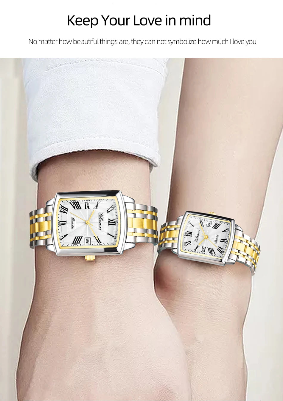 CHENXI Watches for Man Fashion Casual Calendar Quartz Watch Stainless Steel Bracelet Waterproof Men's Wristwatches Gifts