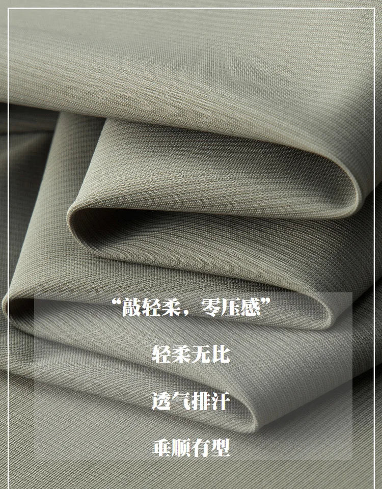 Luxury brand men's letter printed casual pants 2024 summer new ice silk comfortable and breathable casual pocket sports pants