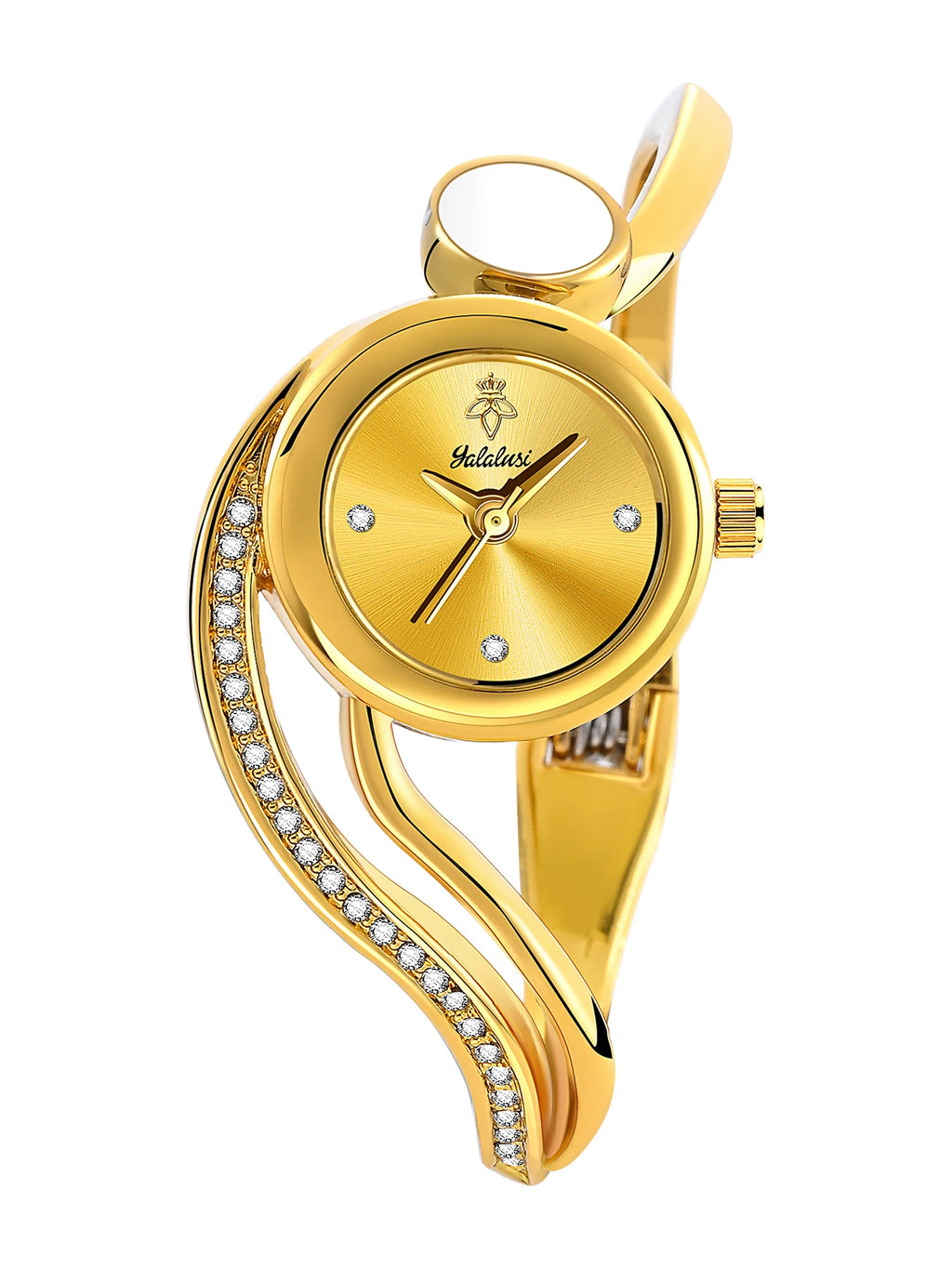 Women's Fashion Watch Brand: Light Luxury Diamond-Studded Design Quartz Watch with Waterproof Bracelet Gift reloj mujer LX1080