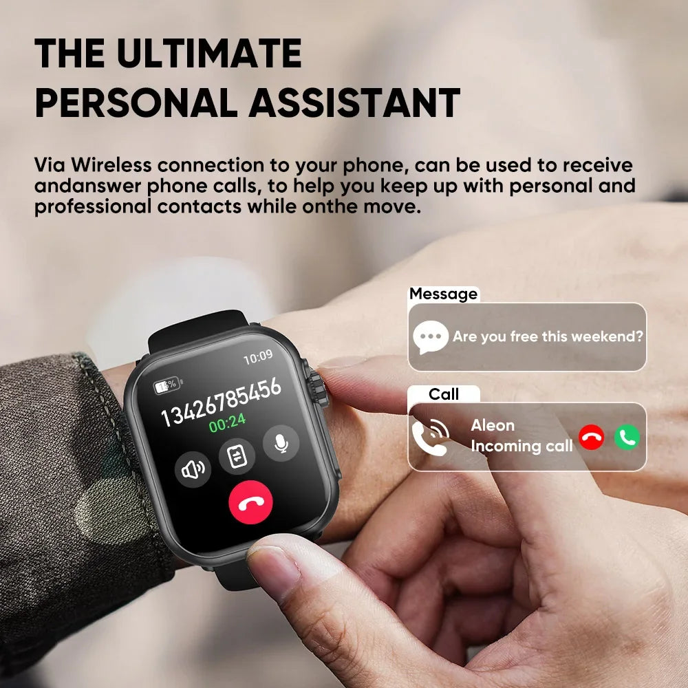 Electronics Smartwatch Fitness Tracker Heart Rate Monitor Waterproof 1000mAh Sport Smart Watches for Man Woman Andoird IOS 2026