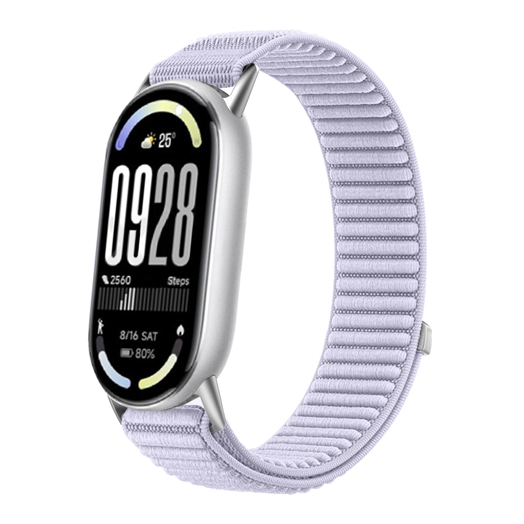 Nylon Breathable Strap for Xiaomi Mi Band 10 9 8 Sports Bracelet Replacement Wristband for Xiaomi Mi Band 10 Watchband Accessory