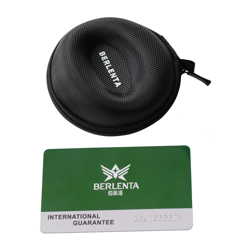 Berlenta Brand original Retro Leather Field Watch For Men Top Luxury 316L Steel Case Military Wristwatch Enlistment Gift