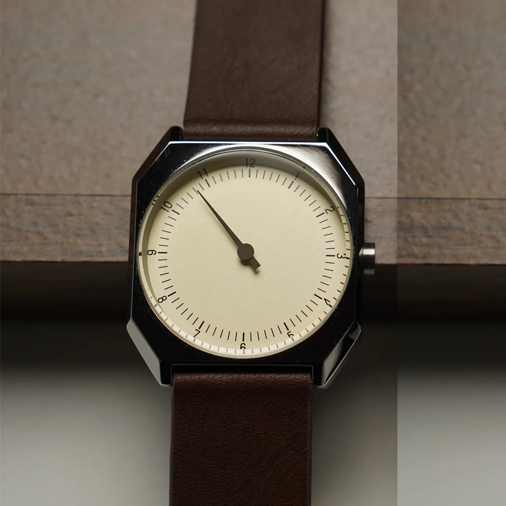SKU Retro One Pointer Watch for Men luxury high quality Vintage Style Quartz Watch Unique Design Fashion Wrist watch for man men