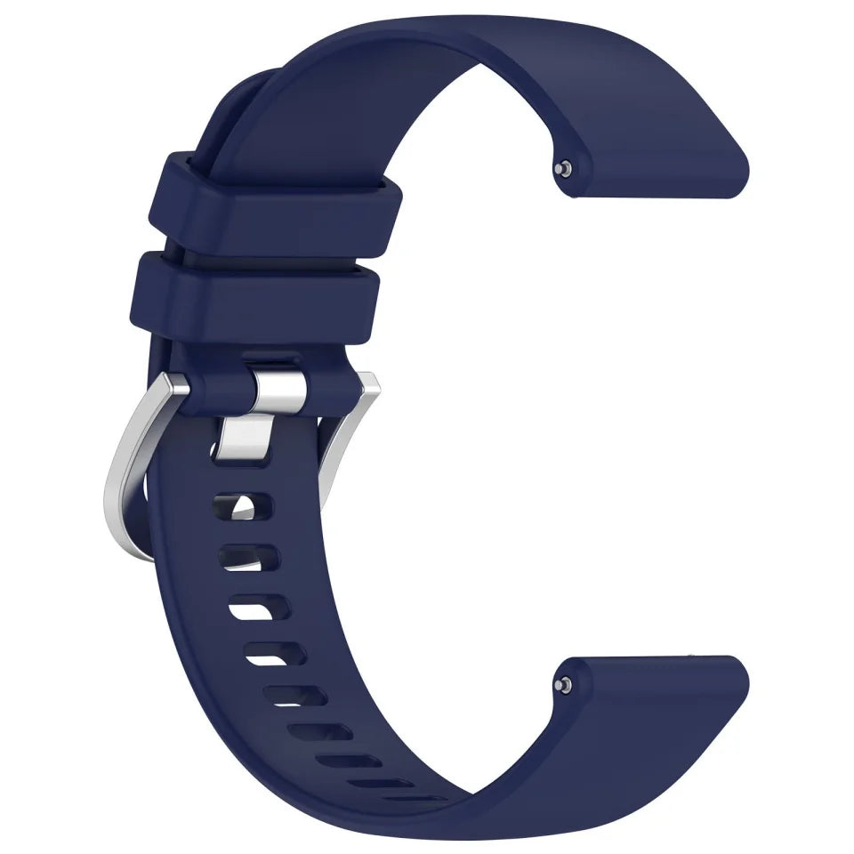 18mm 20mm 22mm Silicone Strap For Garmin Vivoactive 6 5 4 4s Band Watch Venu 4 3 2 2s SQ Forerunner 265 165 Bracelet Wristband