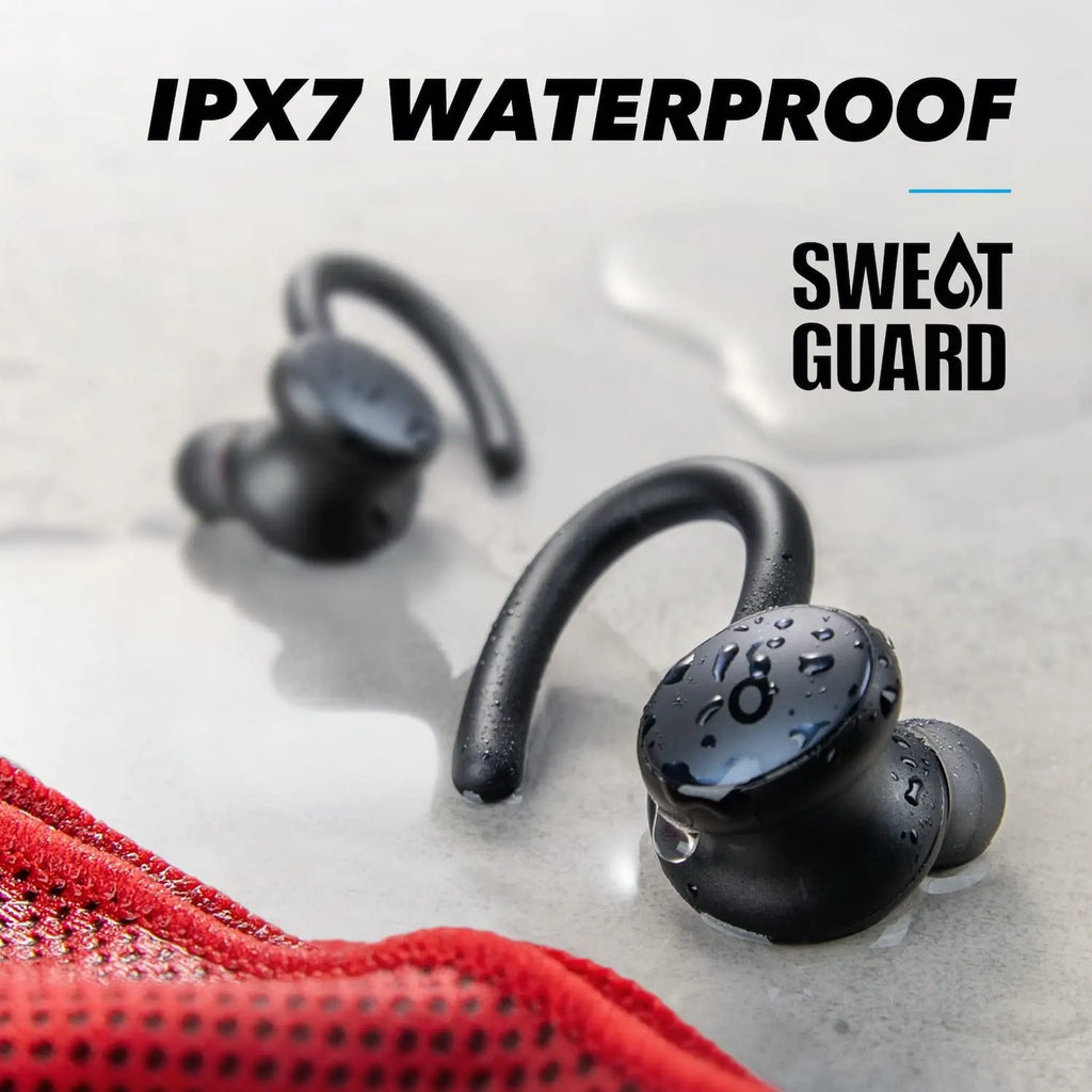 2025Soundcore by Anker Sport X10 True Wireless Bluetooth Sport Earbuds Rotatable Over-Ear Hooks for Ultimate Comfort and Secure