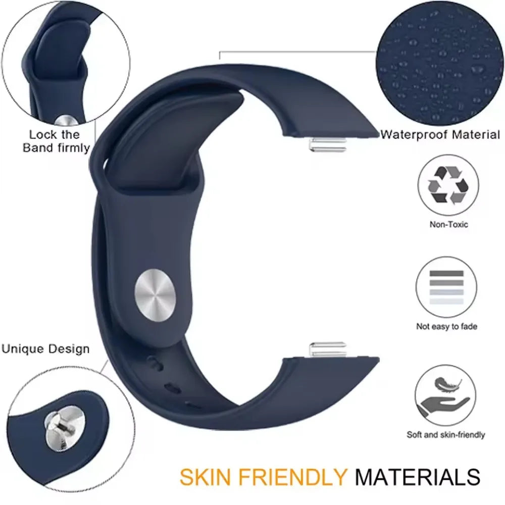Silicone Strap for Huawei Watch Fit 5-4-3/Fit 5/4 Pro Comfortable band Replaceable Bracelet for Huawei Watch Fit 5-4 Accessories