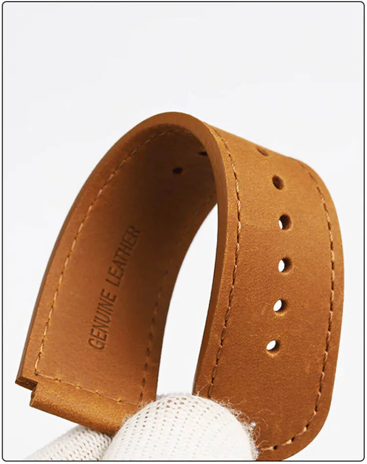 18mm cowhide Watchband for Casio small square strap AE1200/AE-1300/1500 F-108/W-218  A158/A168 vintage cowhide strap  bracelet