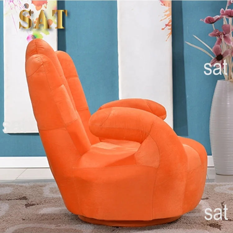#2020 New Living Room European Style Fabric Velvet Hand Chair Casual Passion Chair