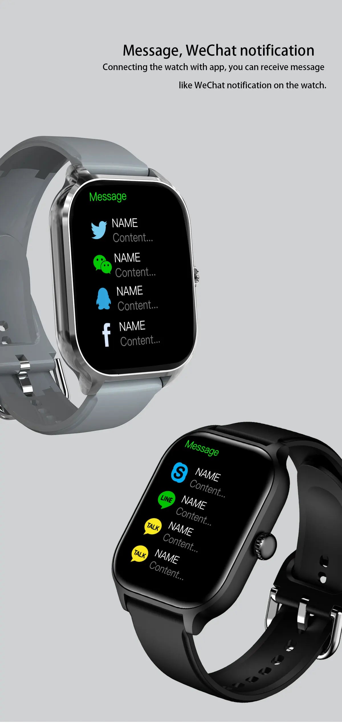 2.01'' Smartwatches Fitness Tracker Blood Pressure Monitor BT Call Sports Wrist Smart Watches for Men Women 2026 Android Phones