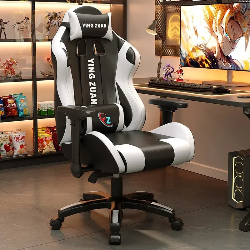 AOLIVIYA Casual Ergonomic Reclining Gaming Computer Chair For Home Office Dormitory Study Room College Students Men A413759