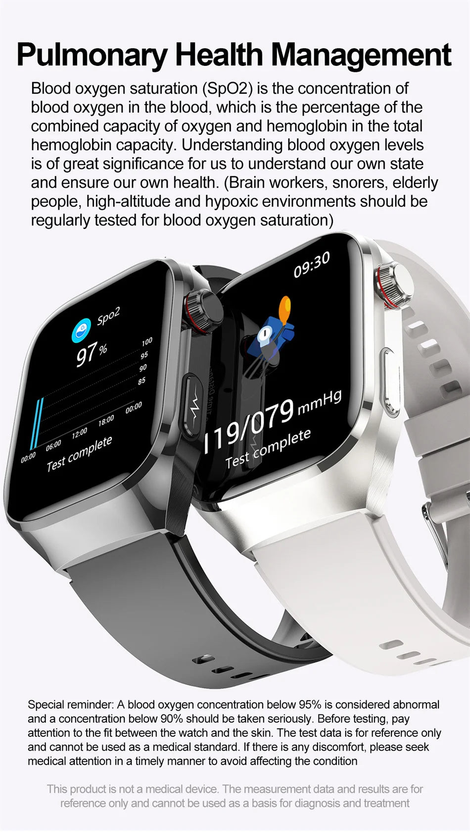 SmartWatch Voice Call Push reminder Physical examination Health Watch Blood Pressure UricAcid Blood Oxygen ECG Sport Smart watch