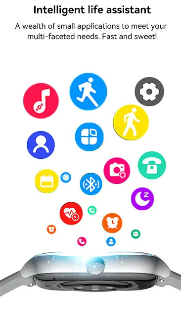 2026 New Bluetooth Call Smart Watch Electronics Smartwatch Digital Fitness Clock Sports Wrist Watches for Man Woman Android iOS