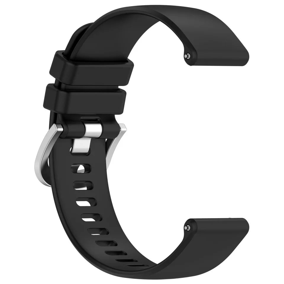 18mm 20mm 22mm Silicone Strap For Garmin Vivoactive 6 5 4 4s Band Watch Venu 4 3 2 2s SQ Forerunner 265 165 Bracelet Wristband