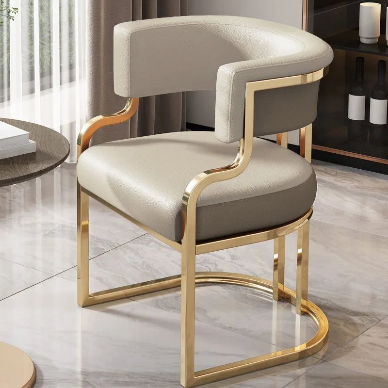 Bedroom Furniture Nordic Furniture Simple Style Dining Chair High-end Tea Chair Reception, Mahjong, Sofa Manicure, Makeup Chair