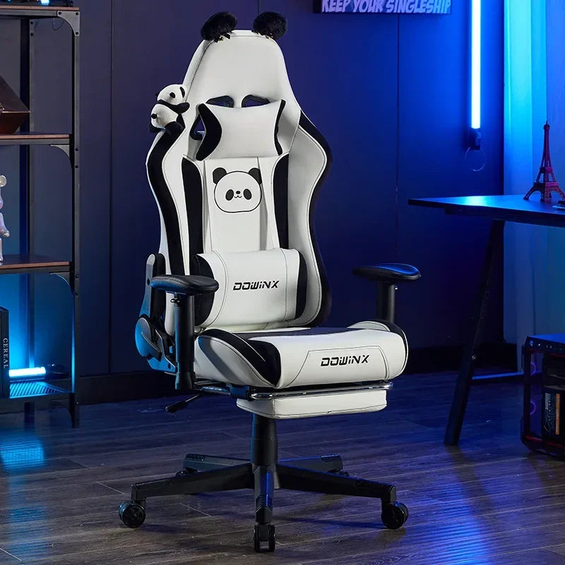AOLIVIYA Comfortable Ergonomic Home Gaming Desk Chair For Women Student Bedroom Study Computer Backrest With A318756