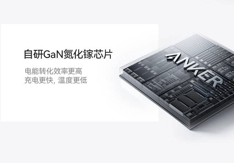 Chinese Version Anker 45W Ultra Charger with Screen Monitor for iPhone 17 16 15 Series