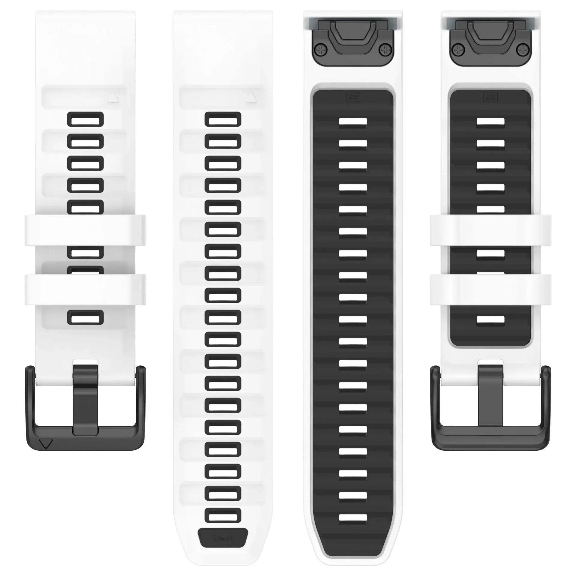 For Garmin Fenix 8 43mm 47mm 51mm Sports Original Silicone Wristband for Garmin Epix/Quatix7/Fenix 7X 6X 7S Pro/Descent Mk3 Band