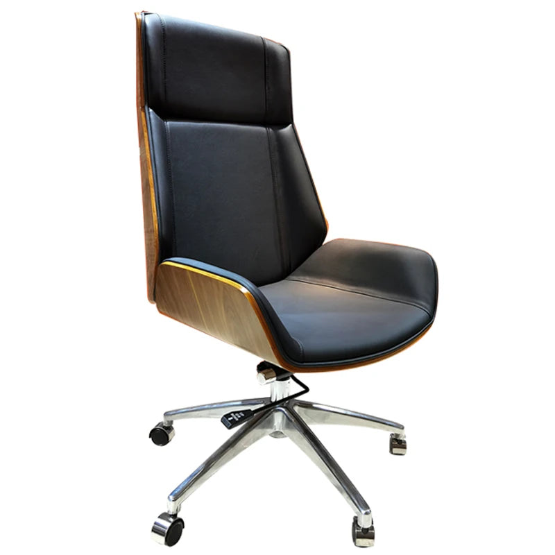 Luxury Boss Chair Leather Reclining Ergonomic Office Chairs 135° Recliner Cadeira Presidente Chaise De Bureau Ergonomique