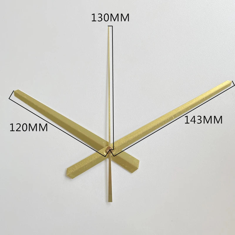 Mute DIY Wall Clock Movement Mechanism with Clock Hands Silent Kit Battery Operated Watch Repair Parts Replacement Set
