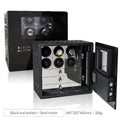 Watch Winder Explosion proof Glass Watch Safe German Mechanical Watch Box 6-9-12 Table Position Automatic Shaking Watch Safe Con