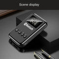 Wireless Audio LED Bluetooth 5.0 Adapter Transmitter Receiver  For Car Music Headphone Speaker, 300mA Battery, Support TF Card