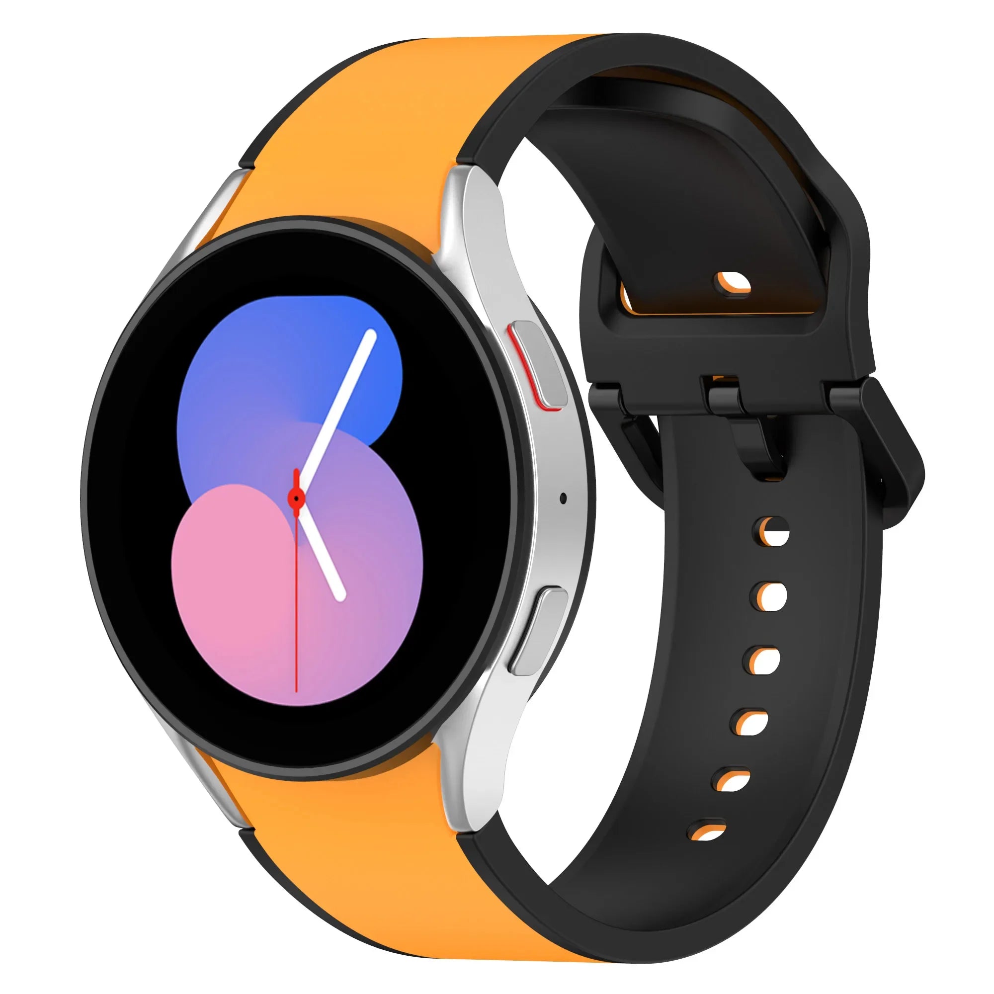 20mm Silicone Strap for Samsung Galaxy Watch 7 6 5 40mm 44mm 5 Pro 45mm Bracelet for Watch 4 6 Classic 46mm 42mm 43mm 47mm Band