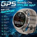 GPS Smart Watch with offline map Swimming Waterproof Sports Tracking Watch Heart Rate Blood Oxygen Sleep GPS positioning Watches
