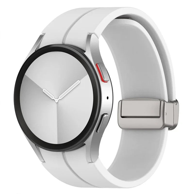20mm Silicone Strap for Samsung Galaxy Watch 7 6 5 40mm 44mm 5 Pro 45mm Bracelet for Watch 4 6 Classic 46mm 42mm 43mm 47mm Band