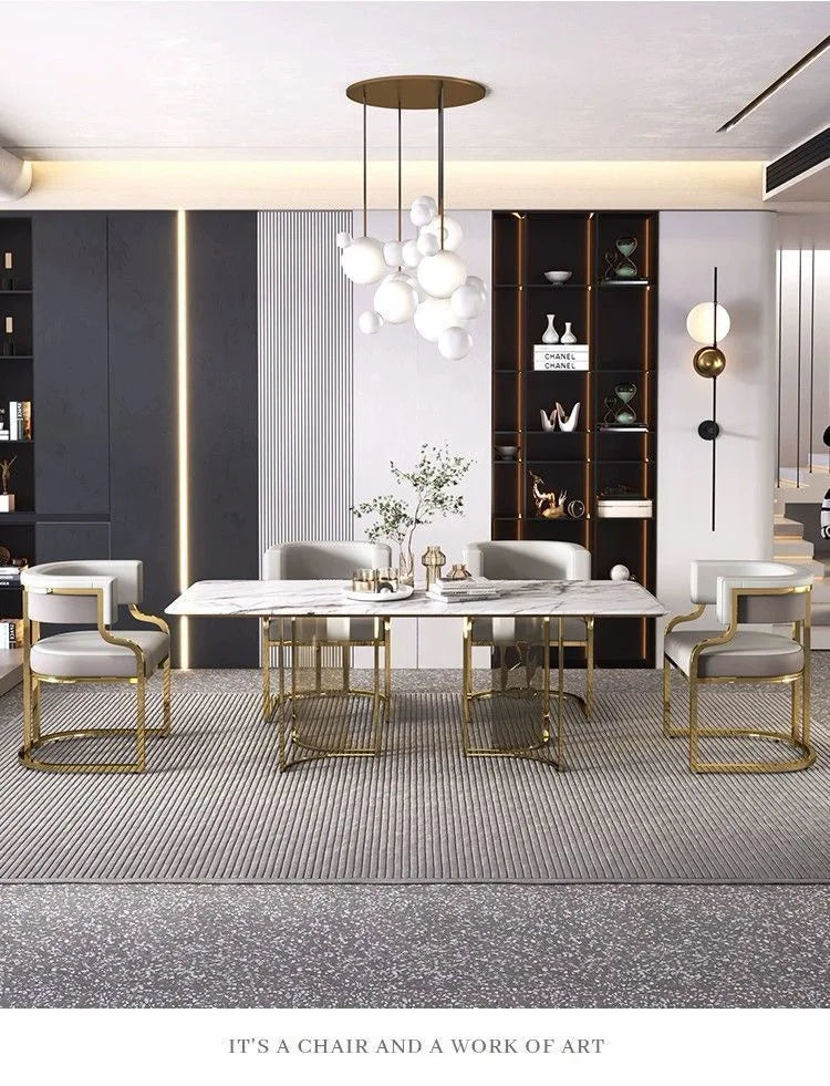 Bedroom Furniture Nordic Furniture Simple Style Dining Chair High-end Tea Chair Reception, Mahjong, Sofa Manicure, Makeup Chair