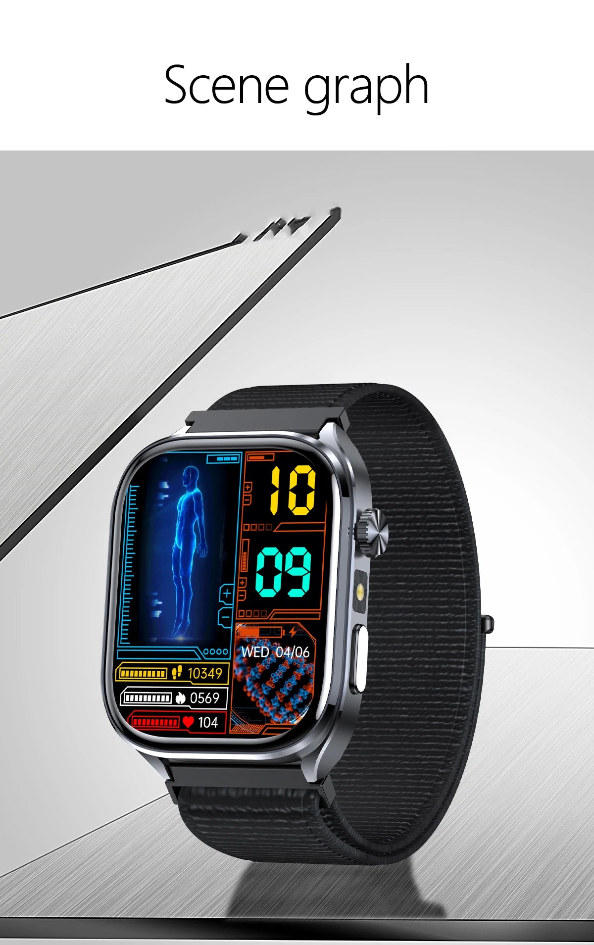 2026 New AI Health Care Accurate detection ECG SmartWatch Blood Pressure lipids Uric Acid Analysis Bluetooth Call Smart Watches