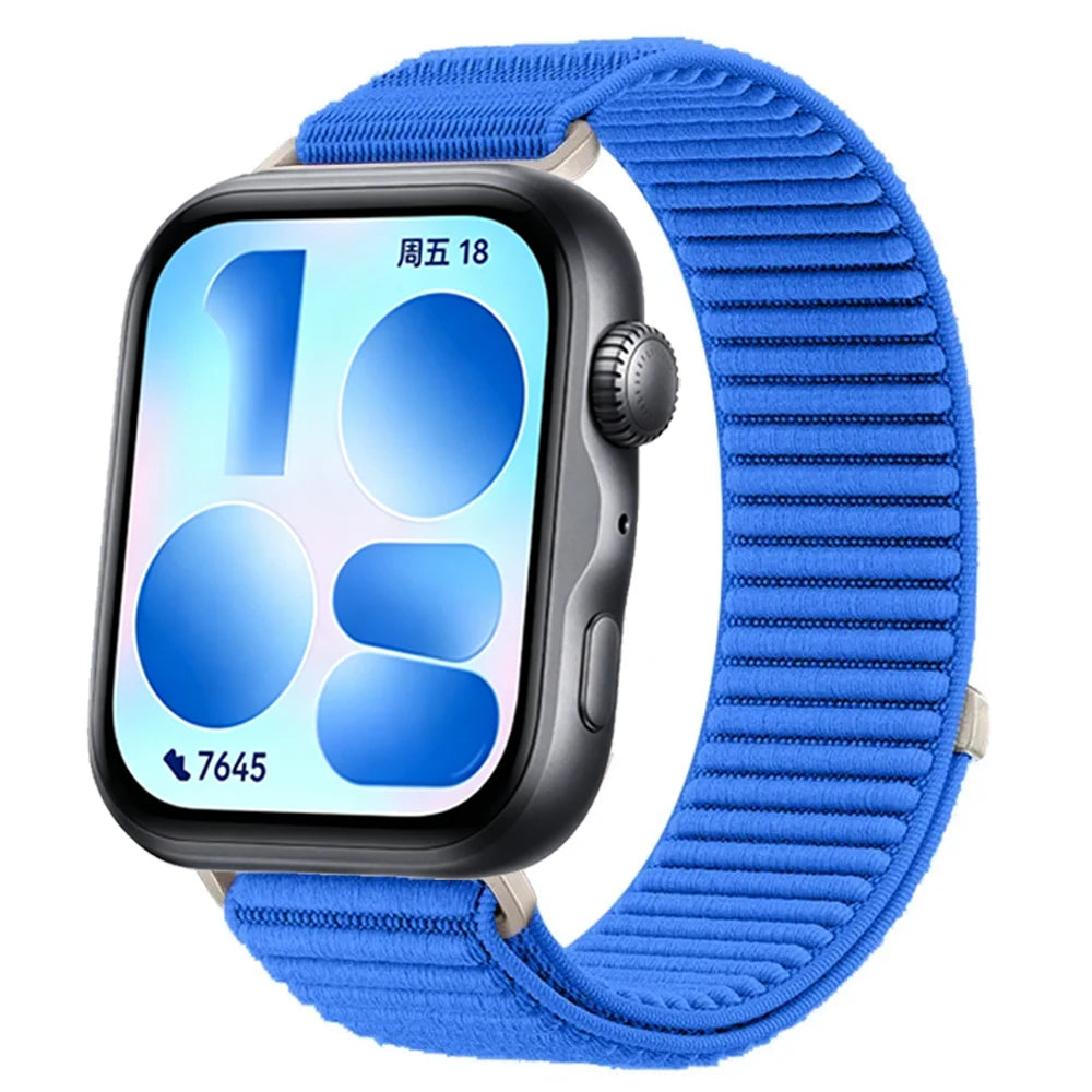 Nylon Braided Loop Strap for Huawei Watch Fit 3/4/5 SmartWatch Sports Comfortable Band For Huawei Watch Fit 5-4 Pro Accessories