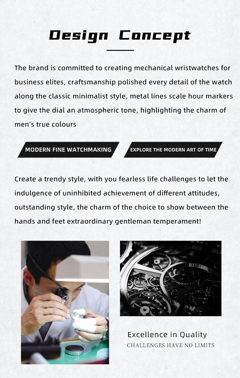 OLEVS 9907 NEW Business Watch for Men Fully Automatic Mechanical Movement Classic Date Week High-end Luxury Wrist watch for Men