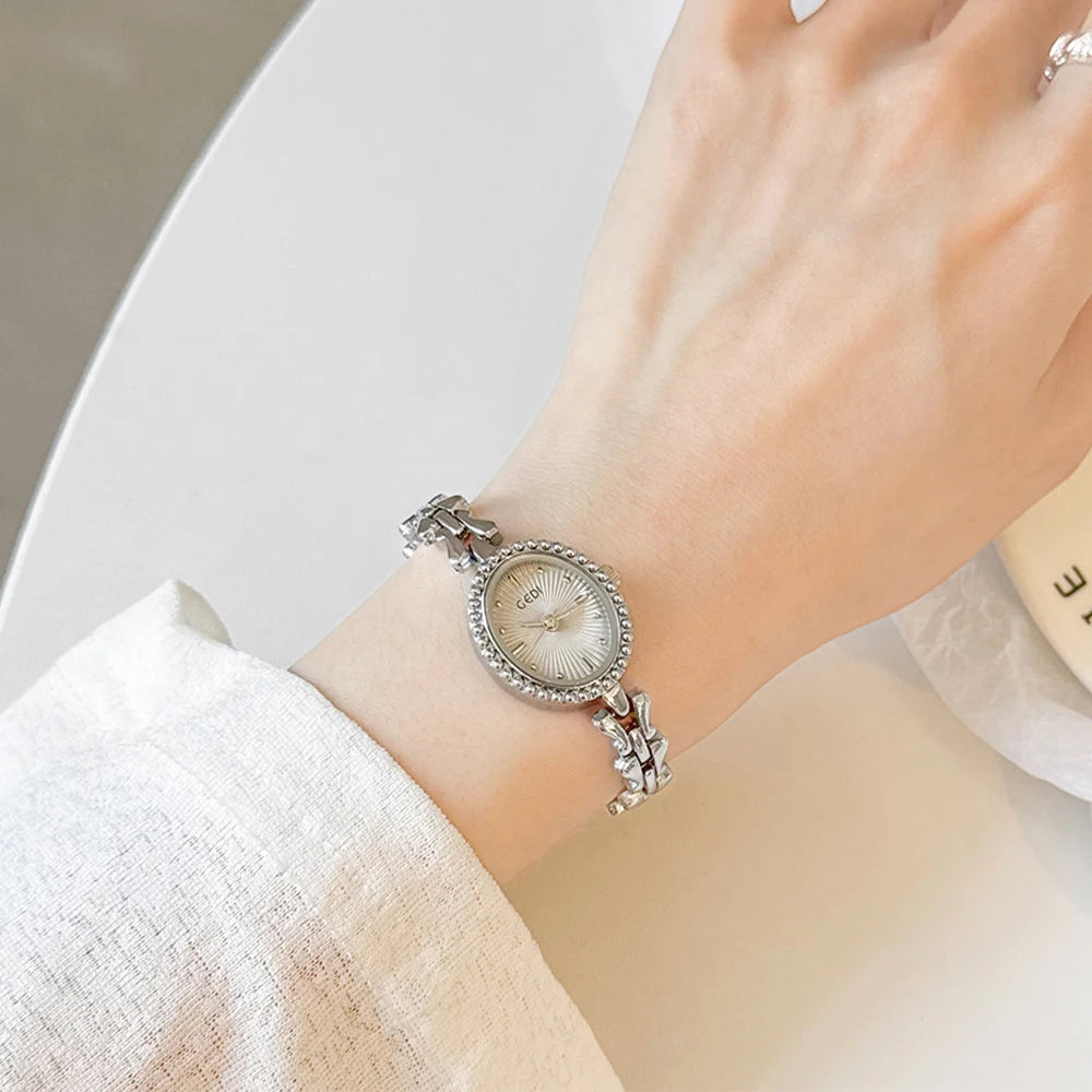 GEDI Ladies Watches Luxury Vintage Women Quartz Watch Waterproof Elegant Niche Wristwatches Fashion Watches Gifts