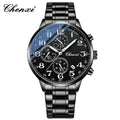 CHENXI Watches For Men Multi-functional Quartz Man Watch Calendar Luminous Chronograph Men's Wristwatches Gifts