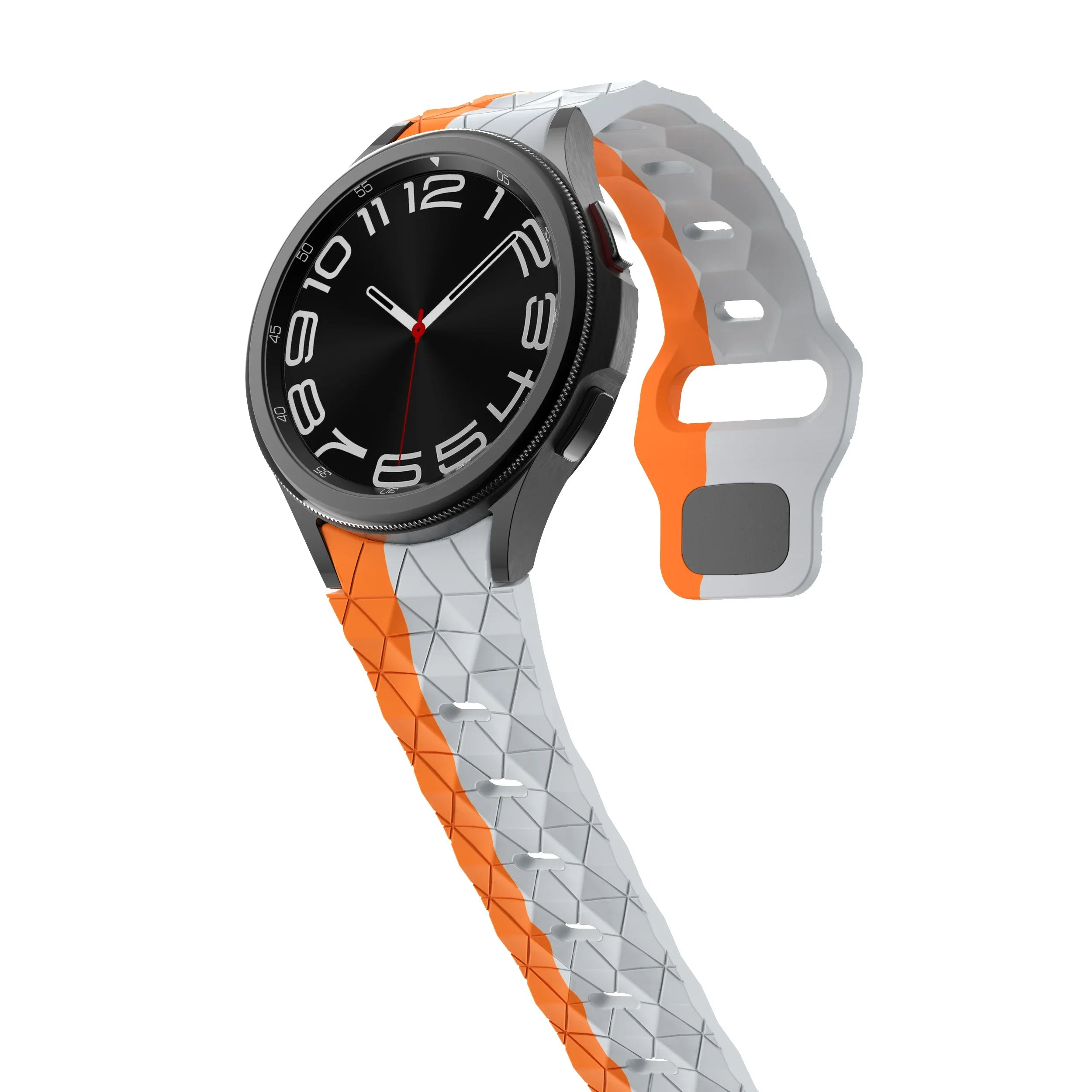 Silicone Strap for Samsung Galaxy Watch 7 6 5 4 40mm 44mm Football Pattern Bracelet Wristband for Watch 6-4 Classic 47mm 46mm