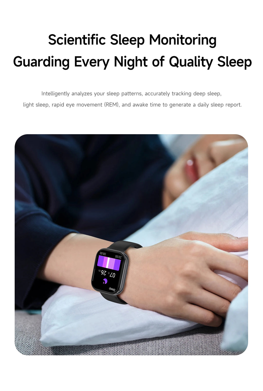 New 1000mAh Large Battery Smartwatch Men Women | 2.04"HD Screen BluetoothCall Heart Rate Monitor Flashlight Sports Fitness Watch