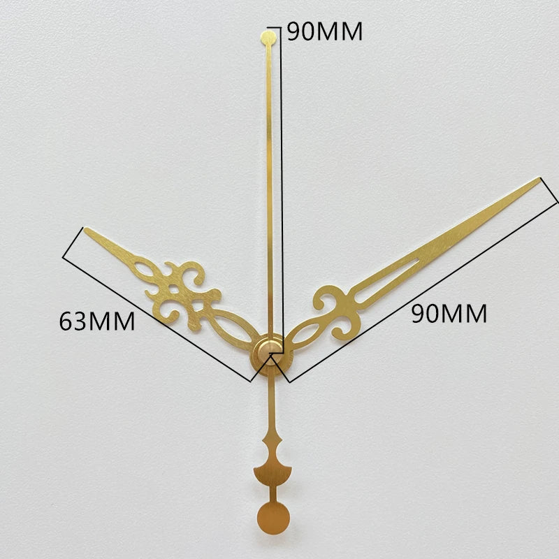 Mute DIY Wall Clock Movement Mechanism with Clock Hands Silent Kit Battery Operated Watch Repair Parts Replacement Set