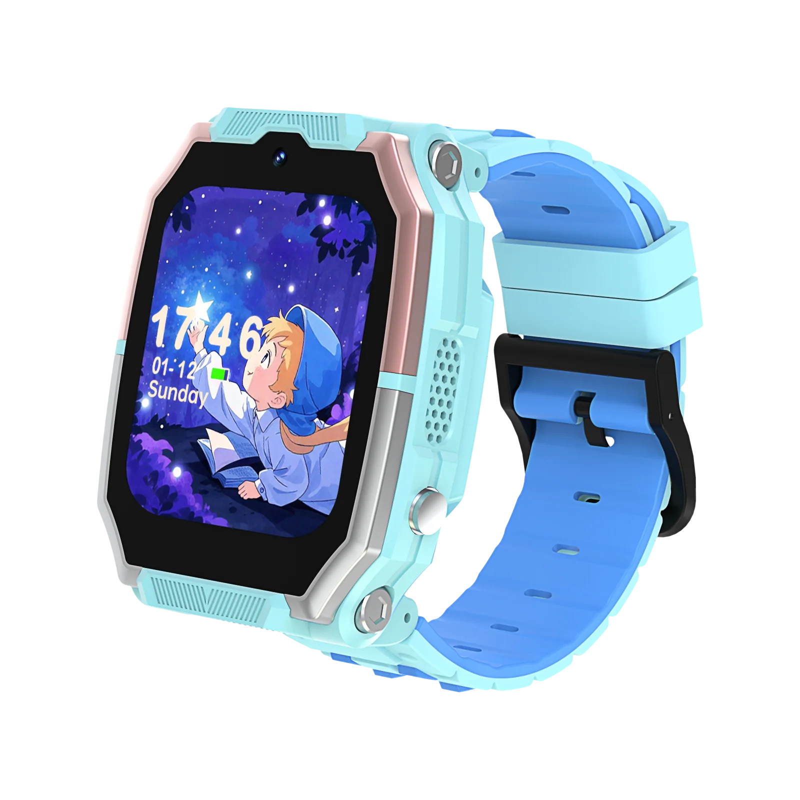 2026 New Kids 4G Sim Card Smart Watch Call SOS GPS Location Child Smart Watch Camera Waterproof For Boys Girls Present