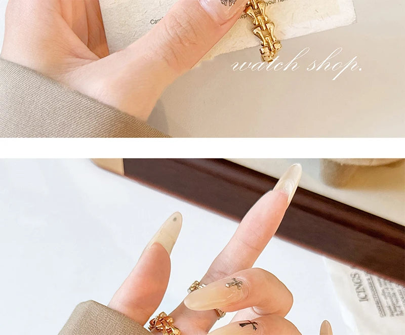 GEDI Ladies Watches Luxury Vintage Women Quartz Watch Waterproof Elegant Niche Wristwatches Fashion Watches Gifts