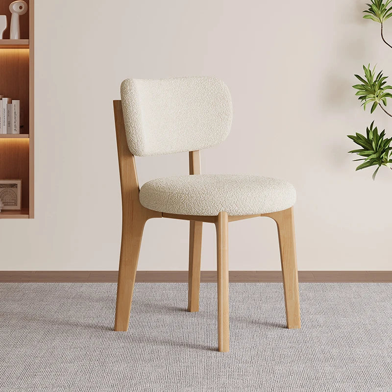 Portable Folding Mesh Chair Adjustable Cushioned Wood Solid Stackable Chair Kitchen Dining Breathable Restaurant Leg Fabric Cafe