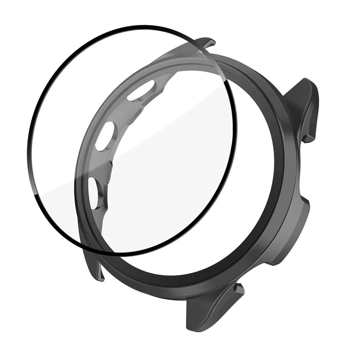 PC Case＋HD Tempered Glass for Garmin Forerunner 970/570/965/165 Anti-fall Screen Protective Shell Garmin Venu 4 45/41mm/Active 6