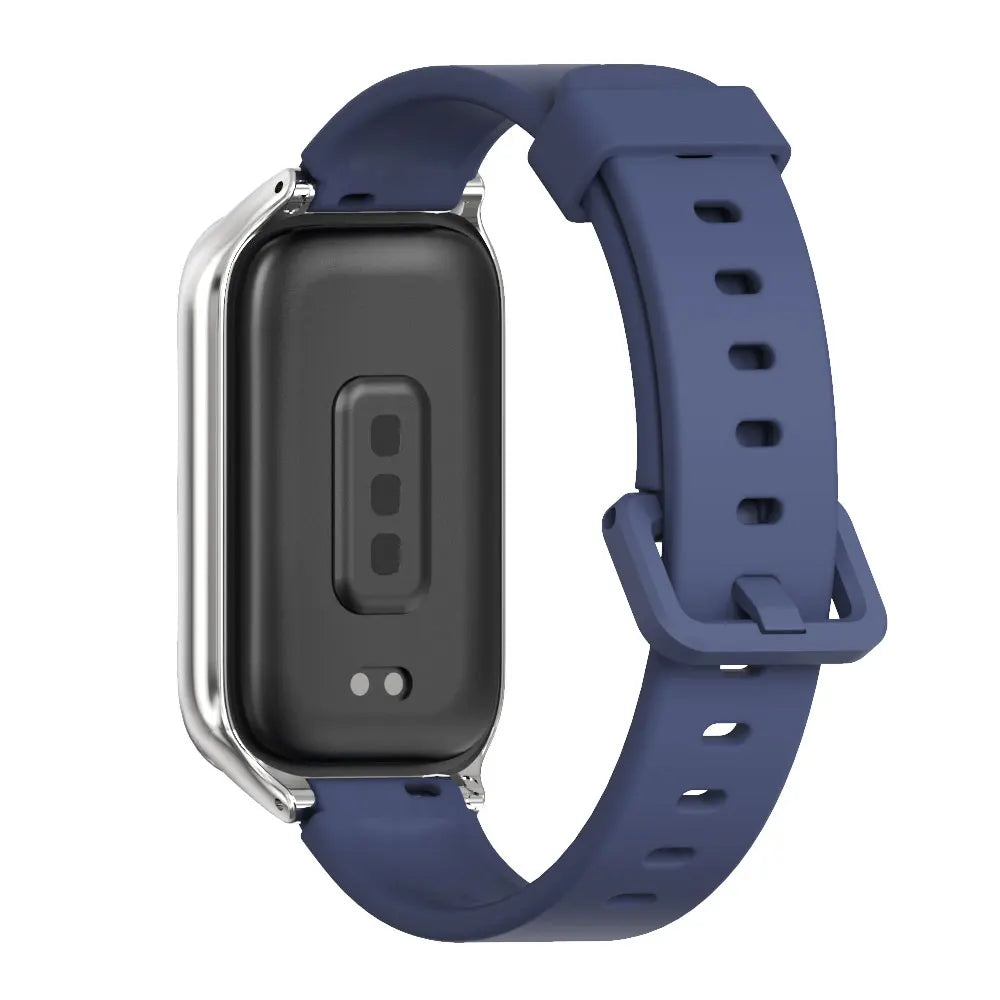 Strap For Mi Band 9 Active Watchband for Mi Band 8 Active 9 Active Silicone Wristband for Mi Band 9 Active Smartband Accessories
