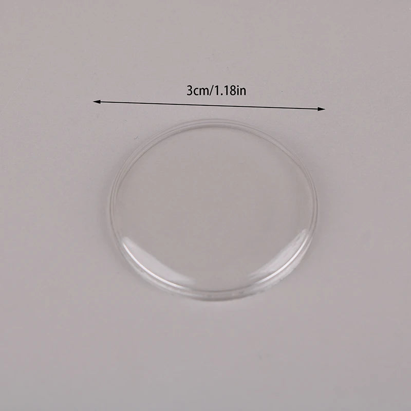 1pc 29.7-31.6mm Fat Type Old Vintage Watch  Acrylic Crystal Vintage Watch Pocket Watch Mirror Accessories